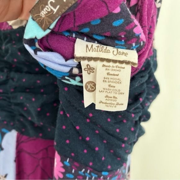 Matilda Jane Purple Floral Maxi Dress - Picture 6 of 12